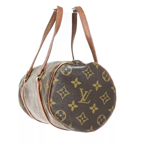 LOUIS VUITTON PAPILLON 26 Hand Bag Monogram Leather Brown France M51366 60FB146 - Picture 2 of 15